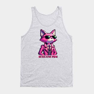 detective panther wearing sun glasses Tank Top